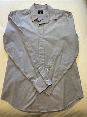 Crewcuts Men's Light Blue Button-Up Dress Shirt